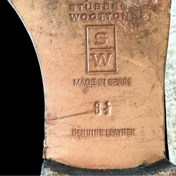 Stubbs & Wootton Embroidered Velvet Flats Size 6.5 - Picture 9 of 12